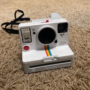 One step + polaroid camera